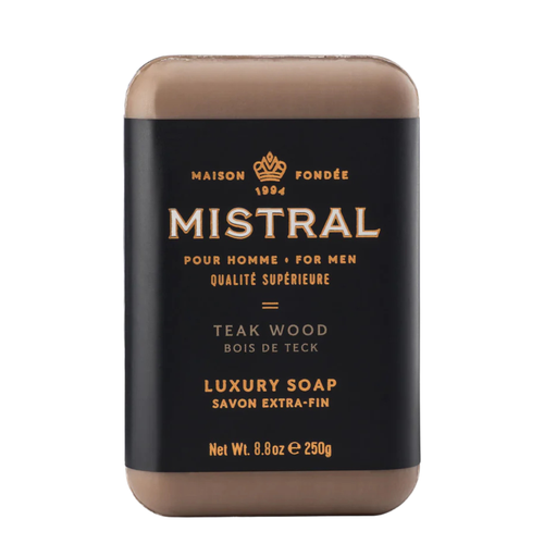Mistral Teak Wood Bar Soap 250g