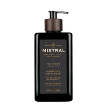 Load image into Gallery viewer, Mistral Teak Wood Hand Soap 500ml