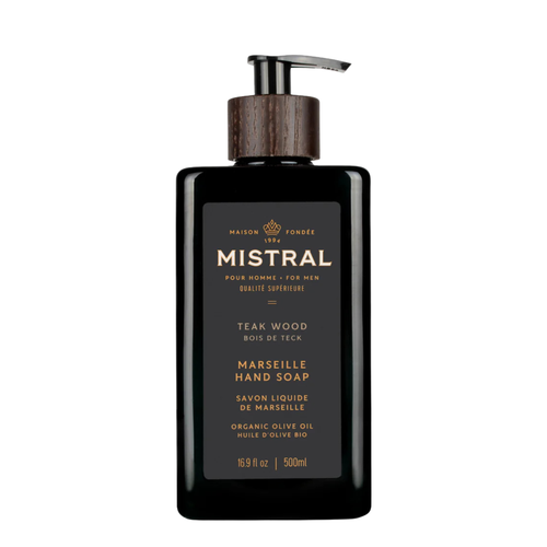 Mistral Teak Wood Hand Soap 500ml