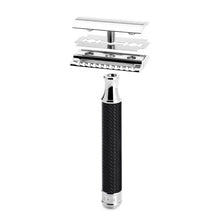 Load image into Gallery viewer, Muhle Traditional Closed Comb Safety Razor - Black