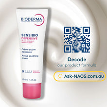 Load image into Gallery viewer, Bioderma Sensibio Defensive Soothing Lightweight Moisturiser for Sensitive Skin 40ml