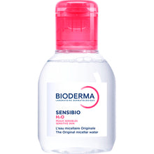 Load image into Gallery viewer, Bioderma Sensibio H2O Soothing Micellar Water Cleanser for Sensitive Skin 100ml