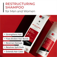Load image into Gallery viewer, DS Laboratories Nia Restructuring Shampoo 205ml