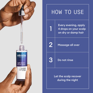 Nioxin Night Density Rescue Serum Overnight Hair Thickening Serum 70ml