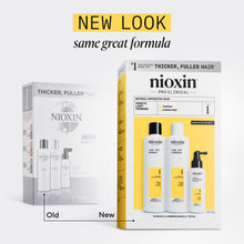 Load image into Gallery viewer, Nioxin Scalp + Hair Thickening System 1 Trio Pack