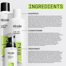 Load image into Gallery viewer, Nioxin Scalp + Hair Thickening System 2 Trio Pack