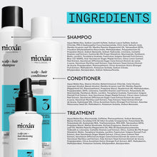 Load image into Gallery viewer, Nioxin Scalp + Hair Thickening System 3 Starter Trial Kit