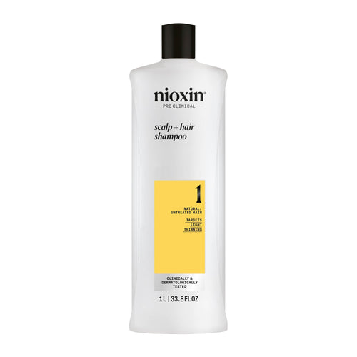 Nioxin System 1 Scalp + Hair Thickening Shampoo 1000ml