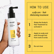 Load image into Gallery viewer, Nioxin System 1 Scalp + Hair Thickening Treatment 100ml