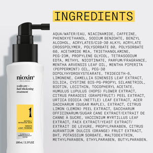 Nioxin System 1 Scalp + Hair Thickening Treatment 100ml