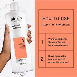 Nioxin System 4 Scalp + Hair Thickening Conditioner 1000ml