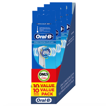Load image into Gallery viewer, Oral-B Precision Clean Replacement Brush Heads (10pcs)