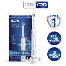 Load image into Gallery viewer, Oral-B Smart Series 4 4000 Electric Toothbrush WHITE