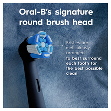 Load image into Gallery viewer, iO Advanced Clean Black Electric Toothbrush Replacement Heads, 2pk