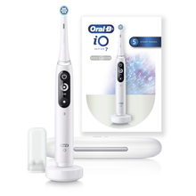 Load image into Gallery viewer, Oral-B iO Series 7 Electric Toothbrush + Travel Case  WHITE
