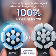 Load image into Gallery viewer, iO Clean &amp; Gum Protect Sensitive Black Replacement Brush Heads, 4 Pack