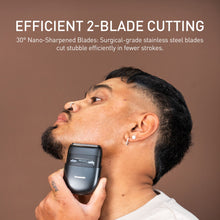 Load image into Gallery viewer, Panasonic 2 Blade Compact Shaver - Black