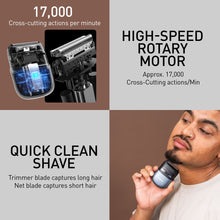 Load image into Gallery viewer, Panasonic 2 Blade Compact Shaver - Blue