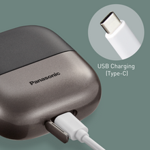 Load image into Gallery viewer, Panasonic 3-Blade Wet &amp; Dry Compact Electric Shaver - Black