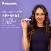 Load image into Gallery viewer, Panasonic Hot Heated Eyelash Curler - Lilac