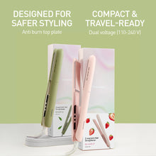 Load image into Gallery viewer, Panasonic Ionic Hair Straightener - Matcha Green