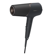 Load image into Gallery viewer, Philips Hair Dryer Series 5000 Anthracite Satin &amp; Rose Champagne BHD538/20