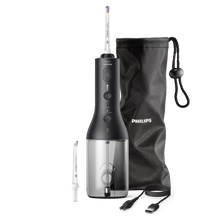 Load image into Gallery viewer, Philips Sonicare Cordless Power Flosser Black