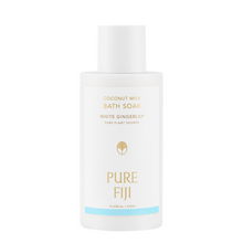 Load image into Gallery viewer, Pure Fiji Coconut Milk Bath Soak 415ml - White Gingerlily