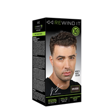 Load image into Gallery viewer, Rewind It 10 Men's Hair Color Dark Brown