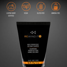 Load image into Gallery viewer, Rewind It Progressive Color Shampoo Real Brown-Jet Black