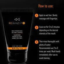 Load image into Gallery viewer, Rewind It Progressive Color Shampoo Real Brown-Jet Black