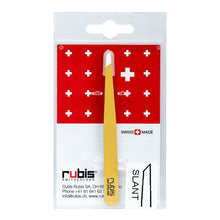 Load image into Gallery viewer, Rubis Slant Tweezer Yellow