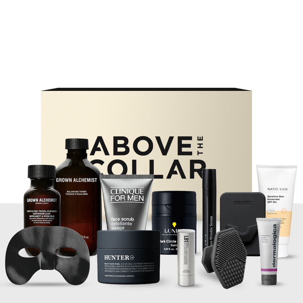 Above The Collar Skincare Christmas Bundles