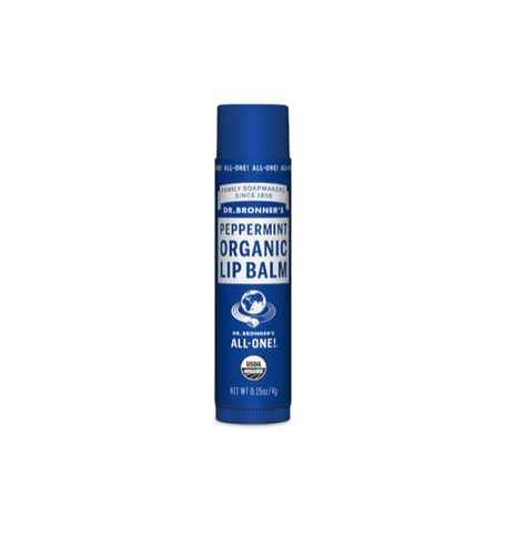 Dr. Bronner's Organic Lip Balm Peppermint 4g