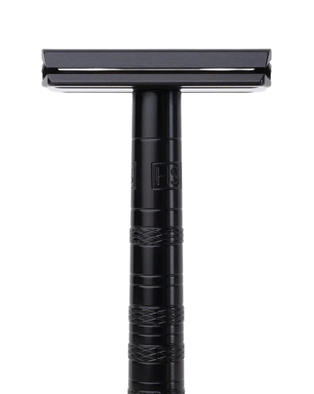 Henson Shaving AL13-M DE Safety Razor Jet Black