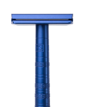 Load image into Gallery viewer, Henson Shaving AL13-M DE Safety Razor Steel Blue