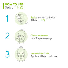 Load image into Gallery viewer, Bioderma Sebium H2O Purifying Micellar Water Cleanser for Oily Skin 250ml