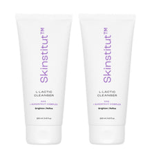 Load image into Gallery viewer, Skinstitut L-Lactic Cleanser 200ml Duo Bundle