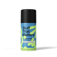 Load image into Gallery viewer, Stuff That Matters Deodorant Body Spray - Good Fella 100g