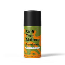 Load image into Gallery viewer, Stuff That Matters Deodorant Body Spray - Smooth Operator 100g
