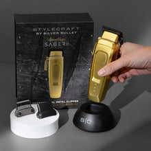 Load image into Gallery viewer, StyleCraft by Silver Bullet Saber 2.0 Clipper - Gold