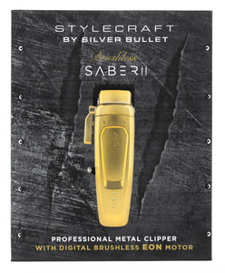 StyleCraft by Silver Bullet Saber 2.0 Clipper - Gold