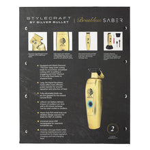Load image into Gallery viewer, StyleCraft by Silver Bullet Saber Trimmer - Gold