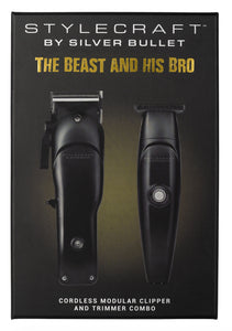 StyleCraft by Silver Bullet The Beast and His Bro Clipper and Trimmer