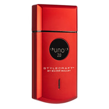 Load image into Gallery viewer, StyleCraft by Silver Bullet Uno 2.0 Single Foil Shaver Red