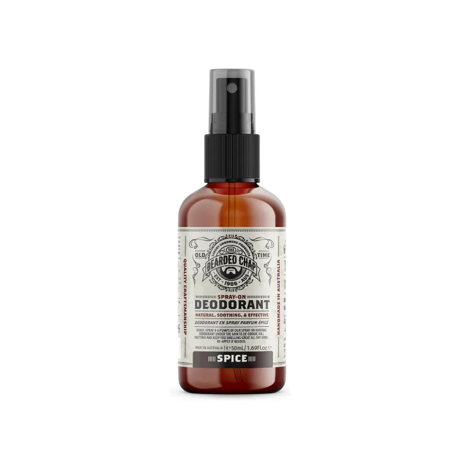 The Bearded Chap Spice Spray Deodorant 50ml