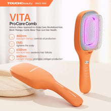 Load image into Gallery viewer, TOUCHBeauty Dual Light Scalp Stimulating Brush - Galaxy Grey