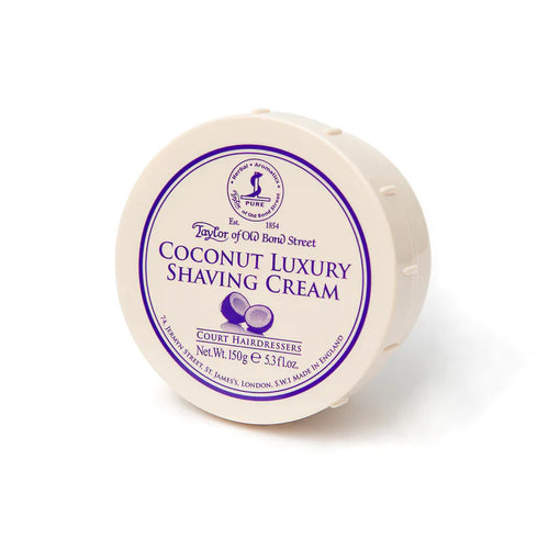Taylor of Old Bond Street Coconut Shaving Cream Bowl 150g