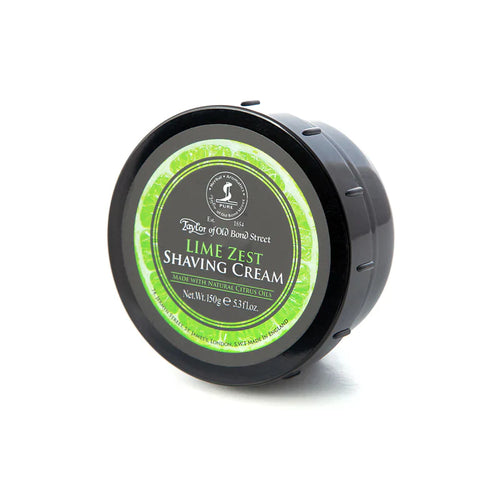 Taylor of Old Bond Street Lime Zest Shaving Cream Bowl 150g
