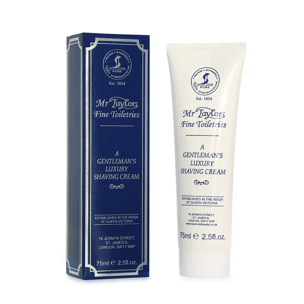 Taylor of Old Bond Street Mr Taylor Luxury Shaving Cream Tube 75ml